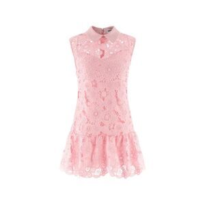 Self-Portrait Women Lace Collared Mini Dress